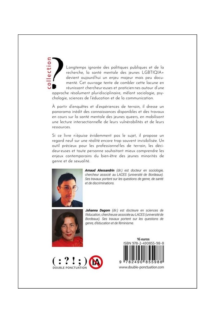 La santé mentale des jeunes queer