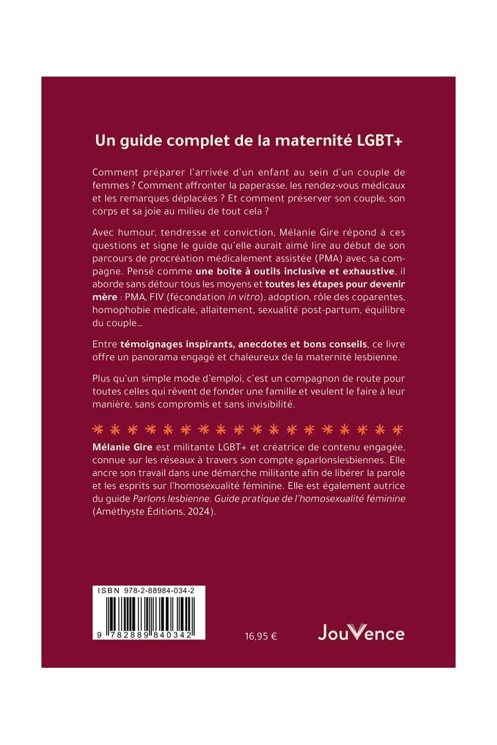 Daronne et lesbienne : Guide pratique de la maternité LGBT+
