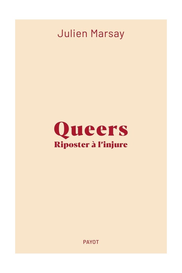 Queers : Riposter à l'injure