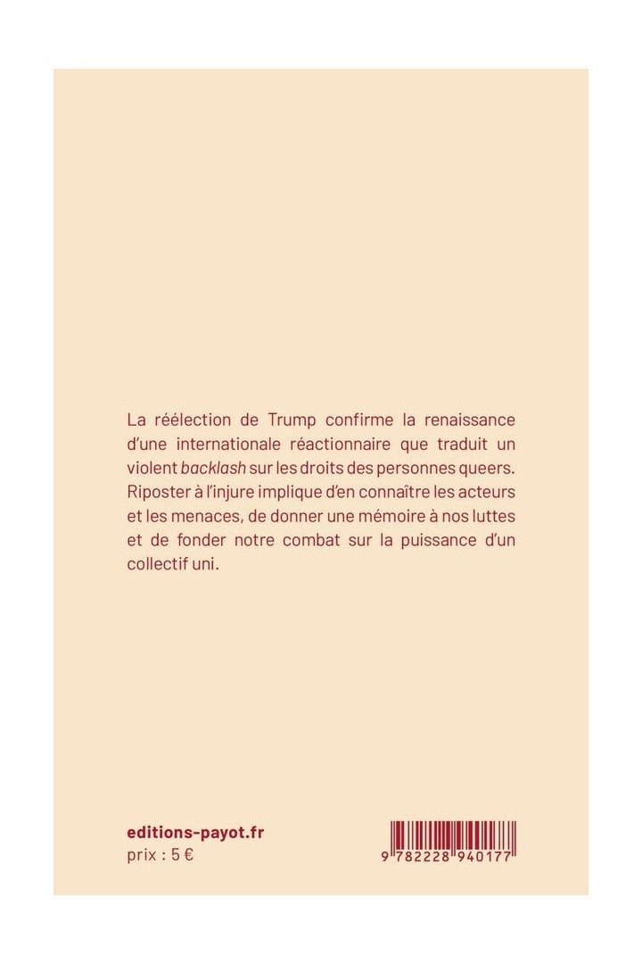 Queers : Riposter à l'injure