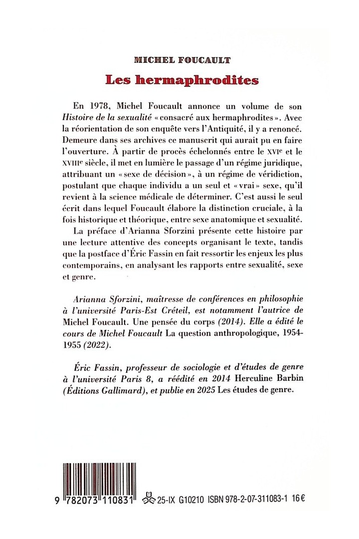 Les hermaphrodites