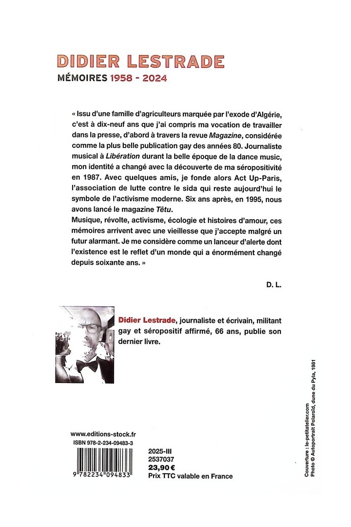 Mémoires 1958-2024