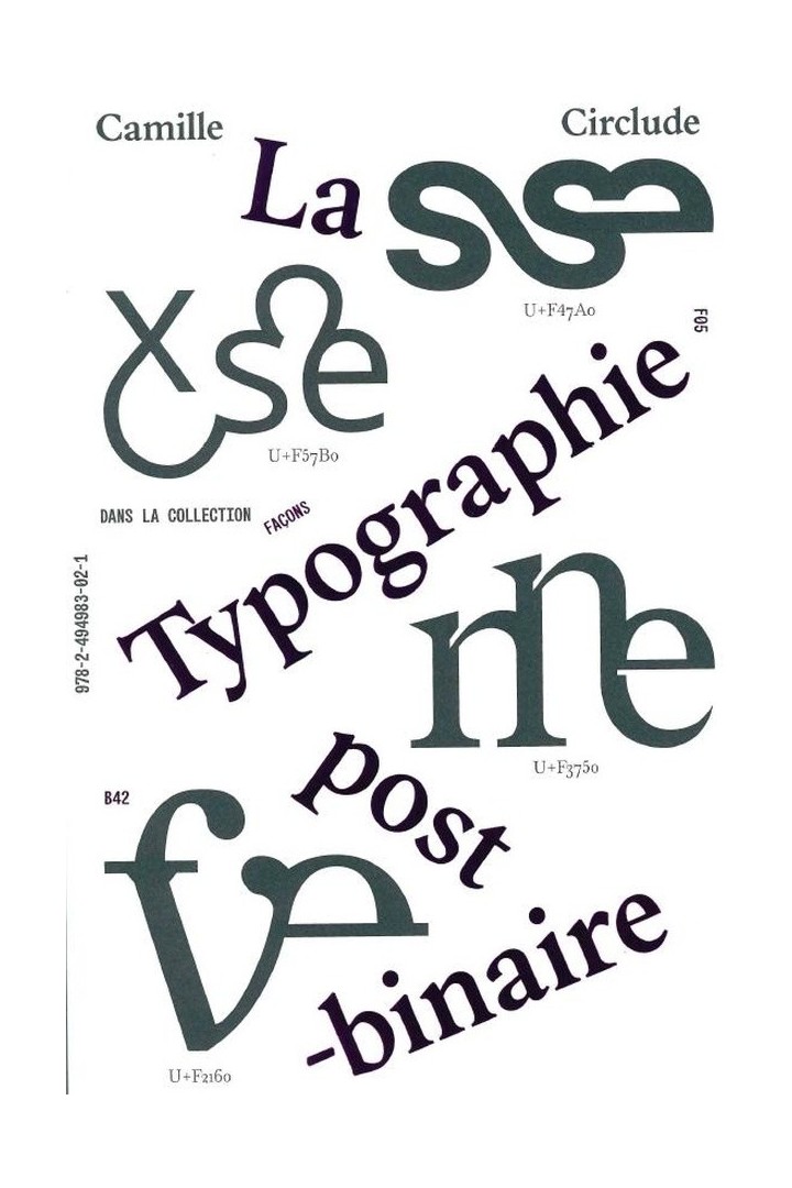 La typographie post-binaire