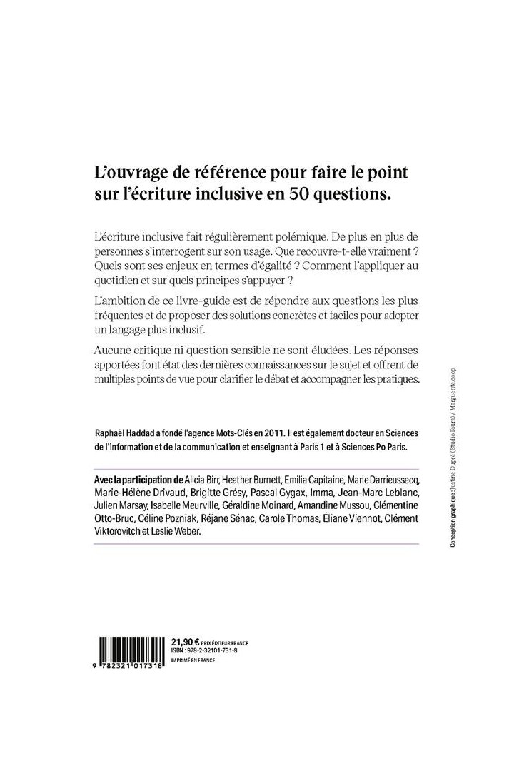 L'écriture inclusive, et si on s'y mettait ?