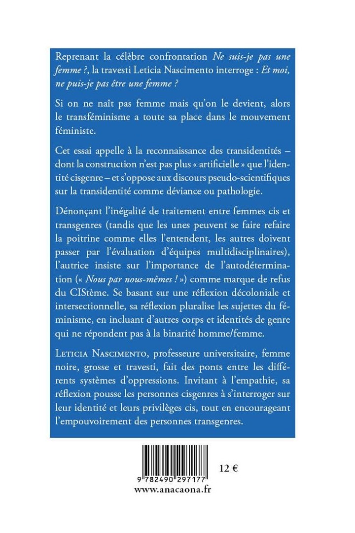 Le transféminisme : genres et transidentités