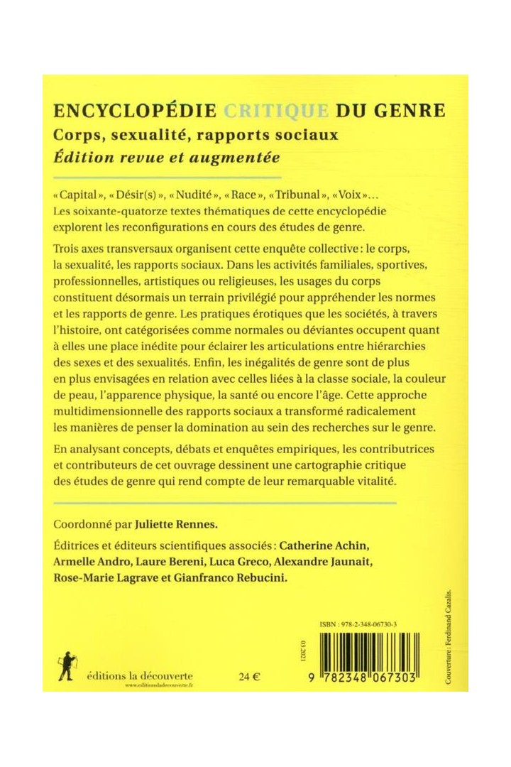 Encyclopédie critique du genre