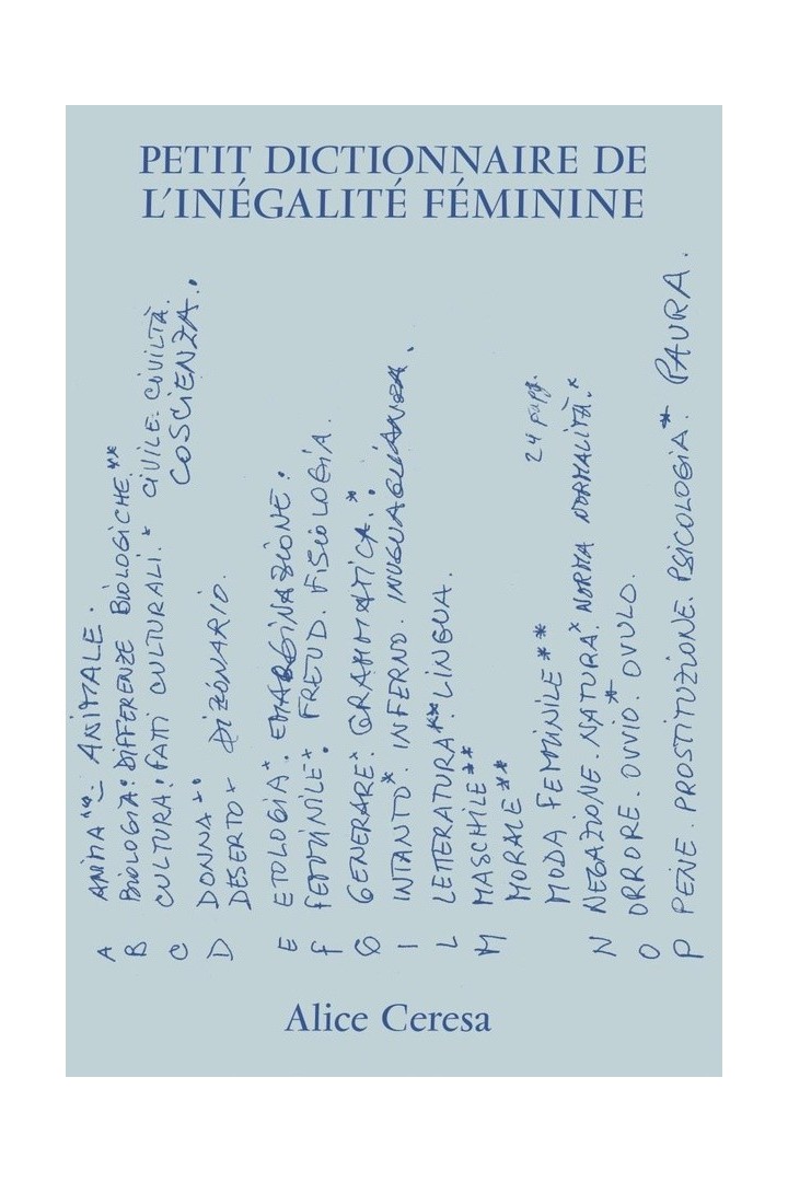 Petit dictionnaire de l'inégalité féminine