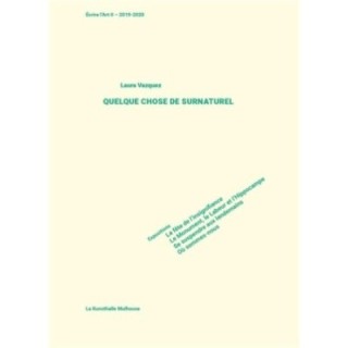 Écrire l'art Tome 2 : 2019-2020  quelque chose de surnaturel