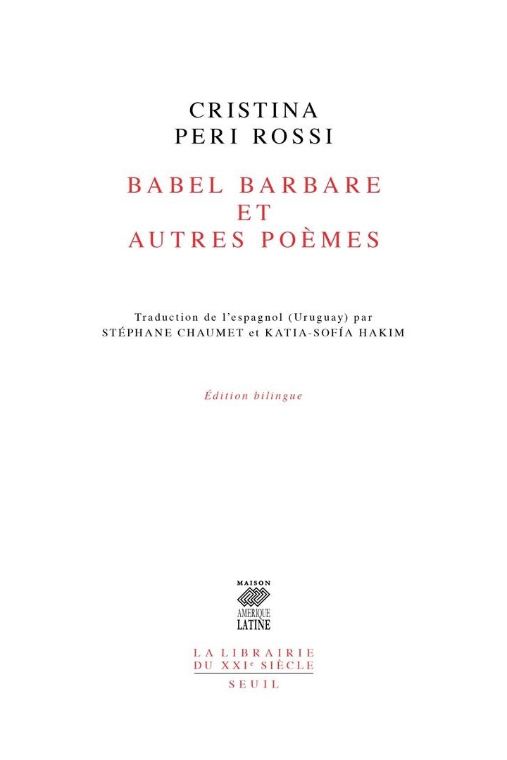 Babel barbare et autres poèmes