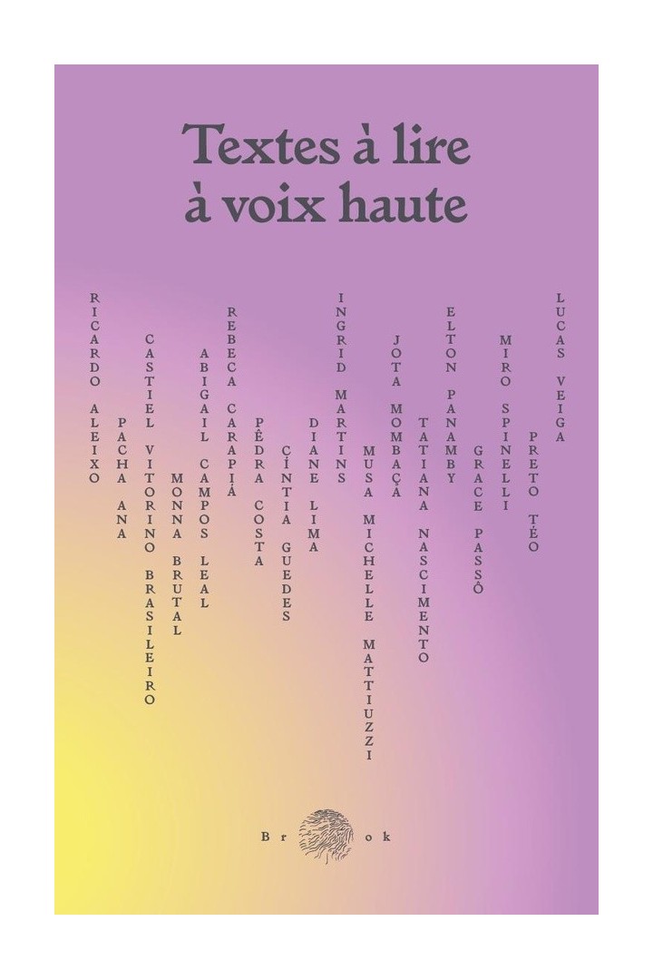 Collectif Brasa : textes à lire à voix haute