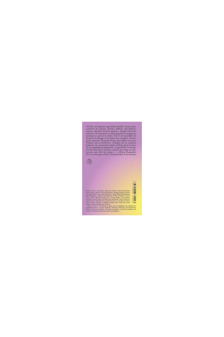 Collectif Brasa : textes à lire à voix haute