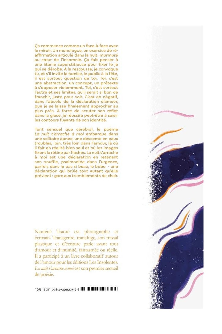 La nuit t'arrache à moi