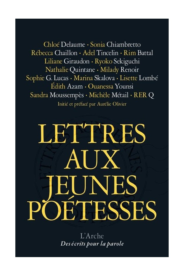 Lettres aux jeunes poétesses