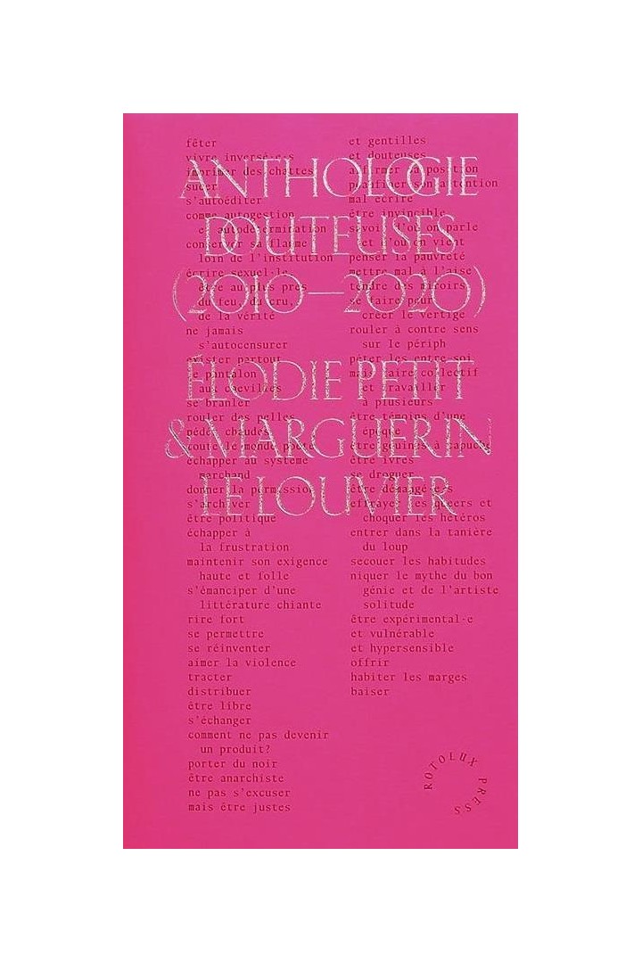 Anthologie douteuses (2010-2020)