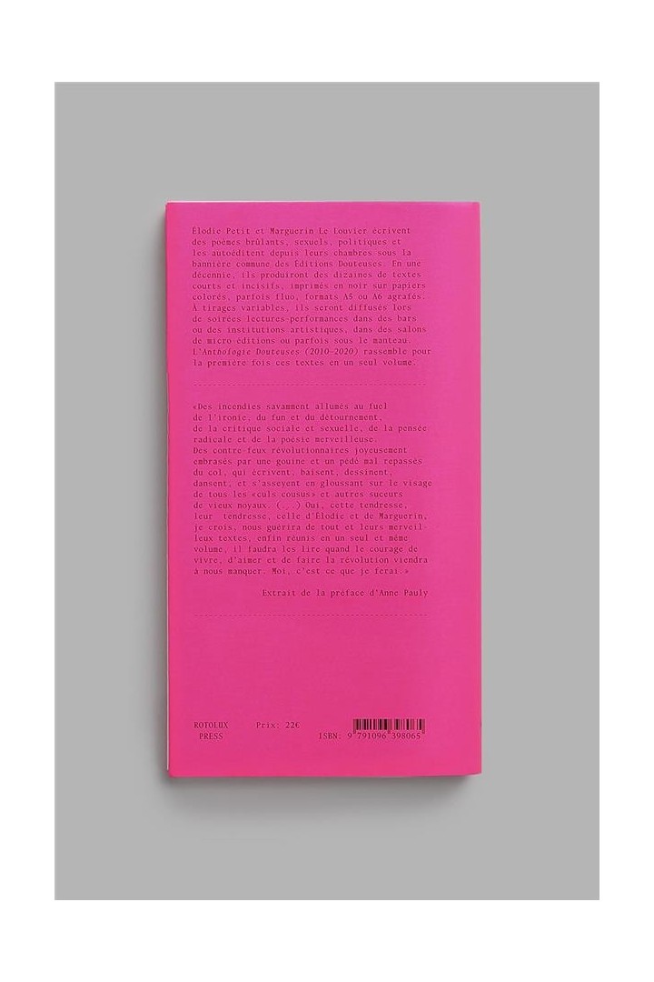 Anthologie douteuses (2010-2020)