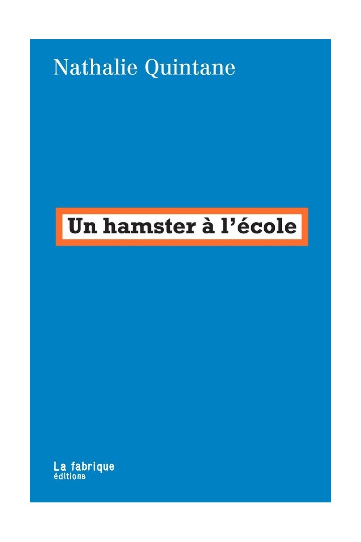 Un hamster à l'école
