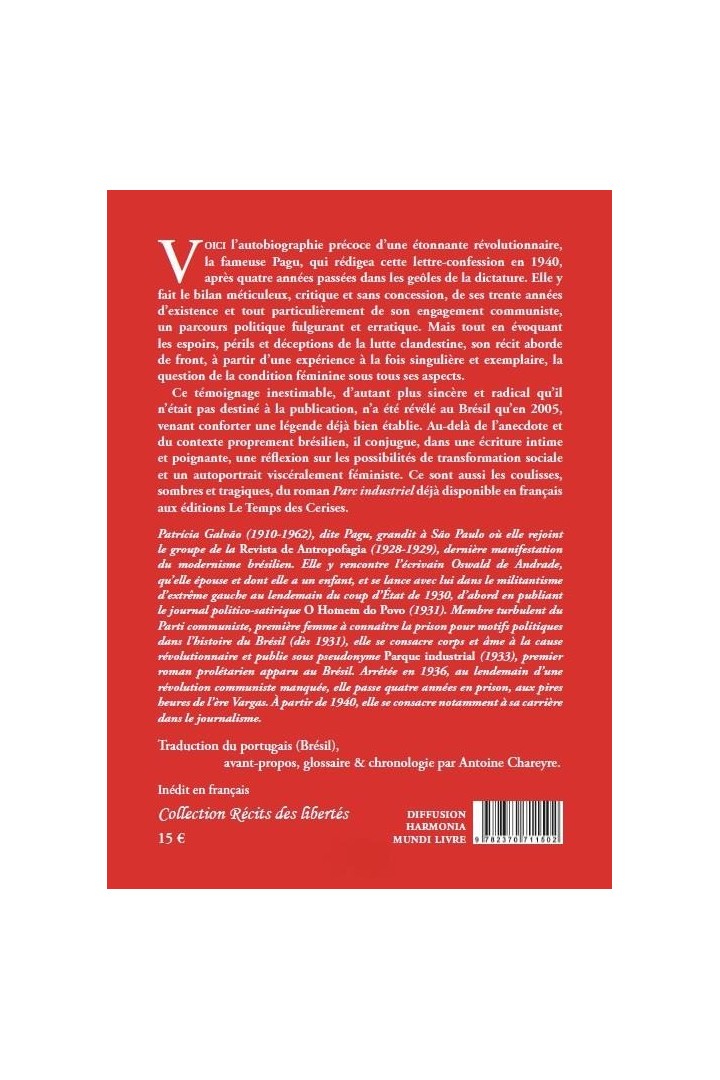 Matérialisme et zones érogènes ; autobiographie précoce