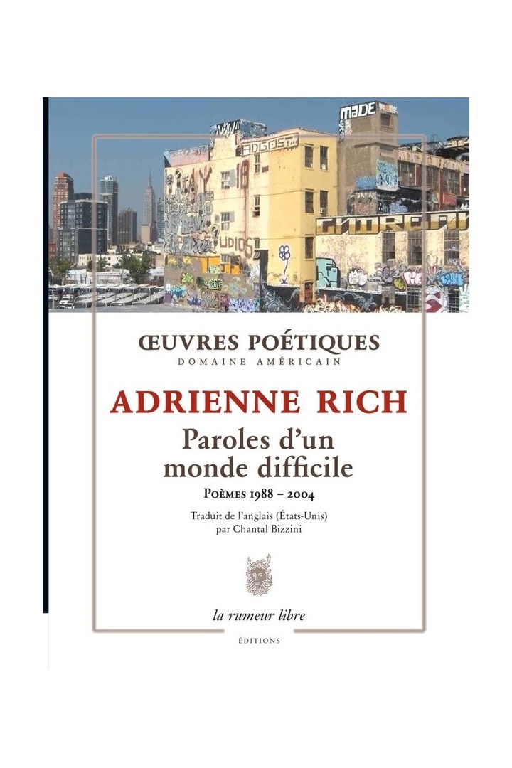 Paroles d'un monde difficile ; poèmes 1988-2004