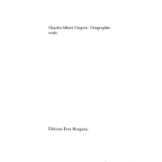 Géographie vraie : suivi de Entrée des sangliers par Jacques Réda