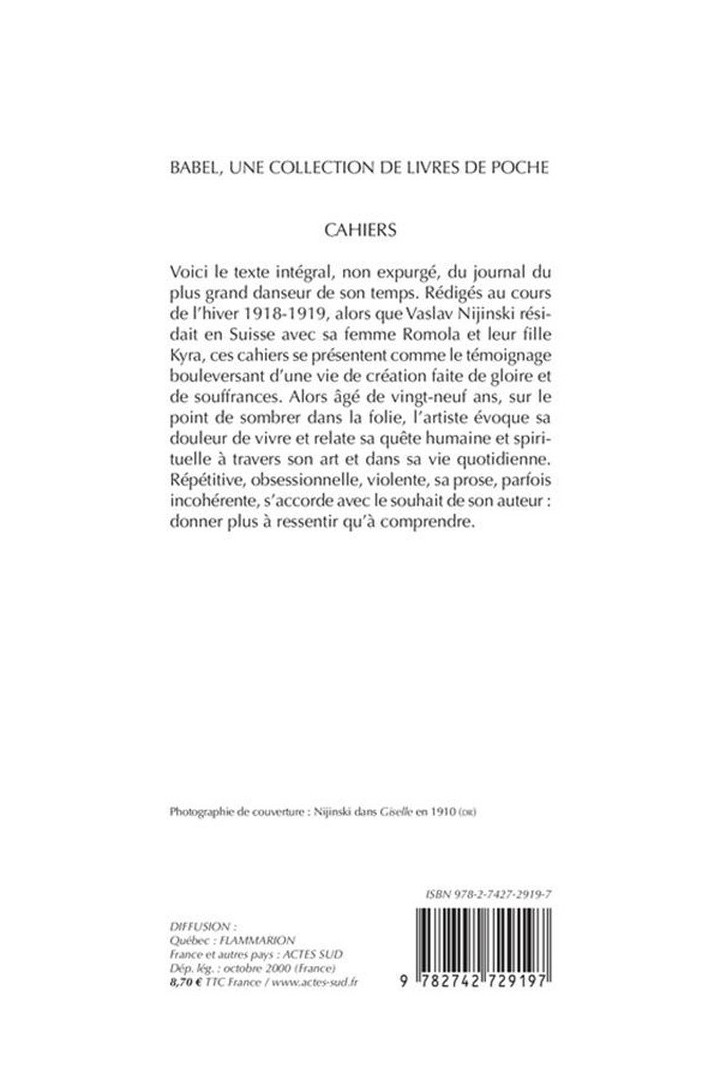 Cahiers