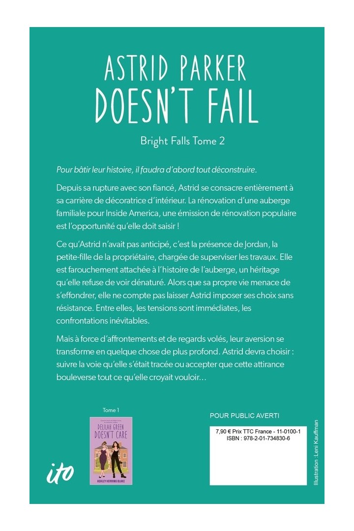 Astrid Parker doesn't Fail - Bright Falls - tome 2