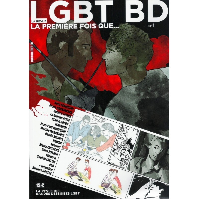 La revue LGBT BD n°1 : La première fois que...