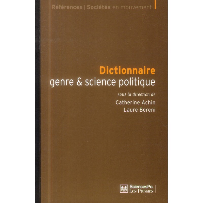 Dictionnaire genre et science politique