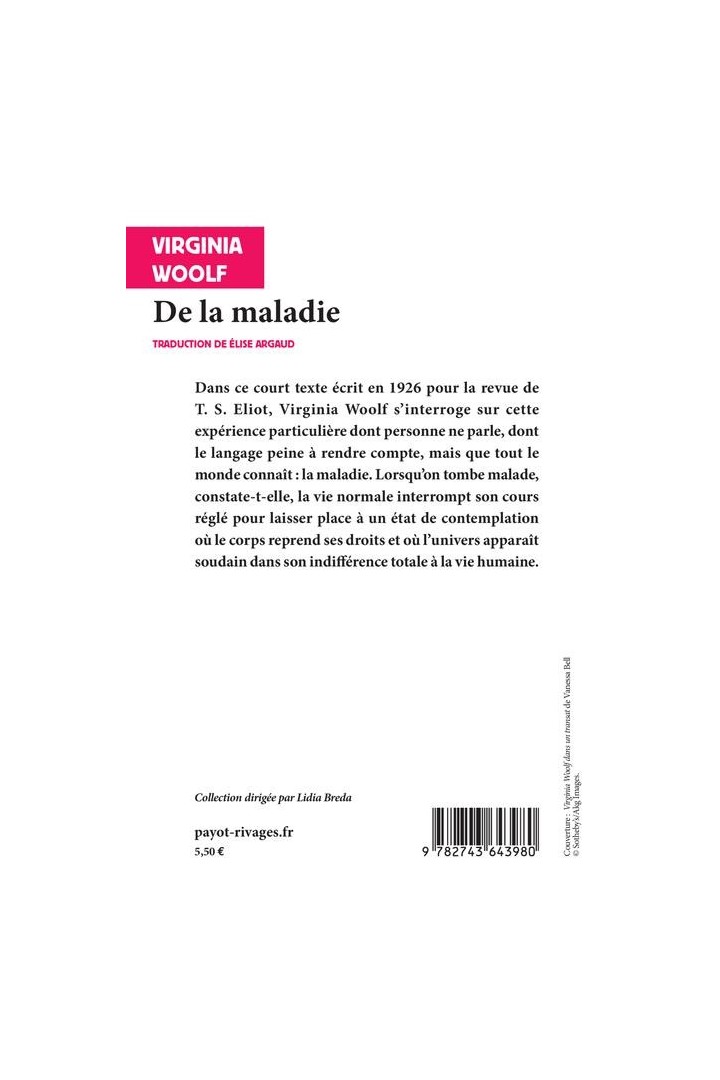 De la maladie