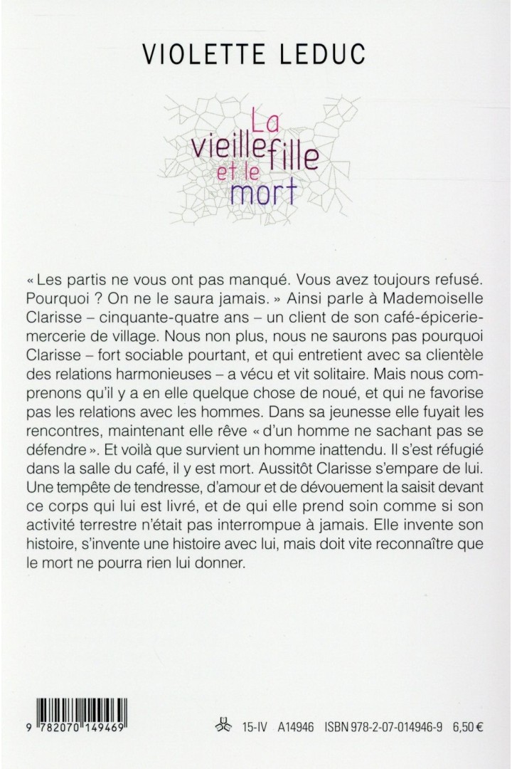 La vieille fille et le mort