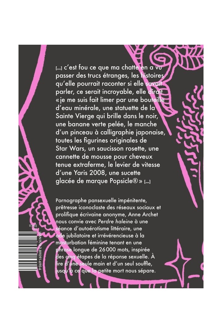 Perdre haleine ; phrase autoérotique