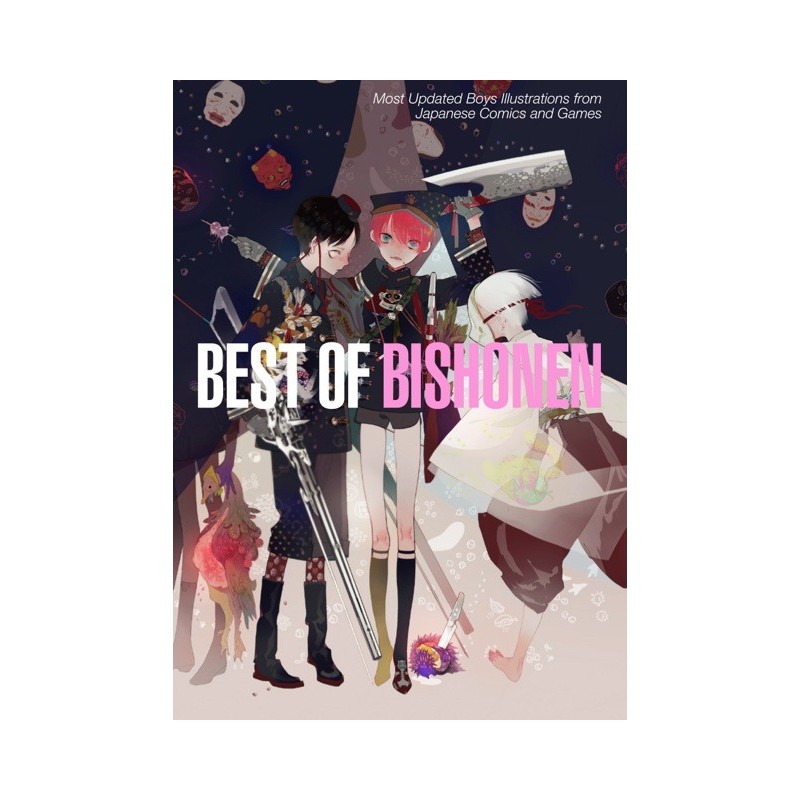 Best of Bishonen. Most Updated Boys Illustrations from Japanese Comics and Games (En anglais et Japonais)