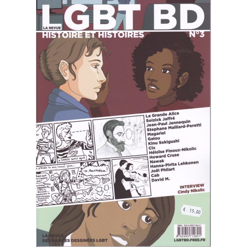 La revue LGBT BD n°3 : Histoire et histoires