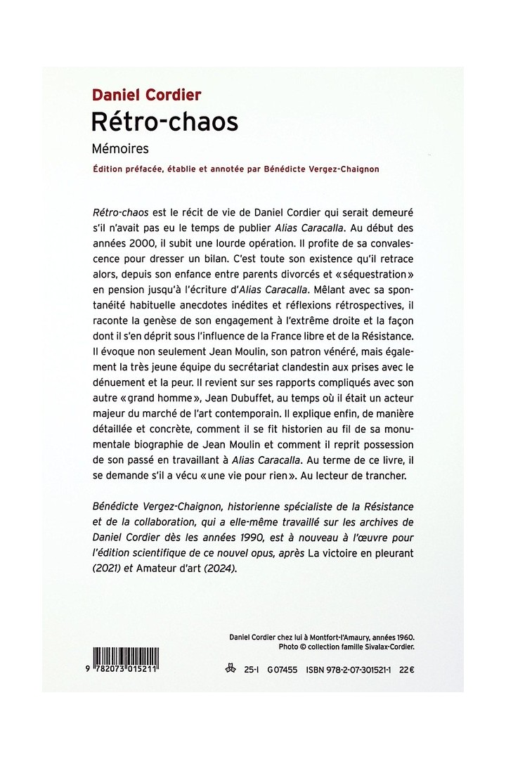Rétro-chaos : Mémoires