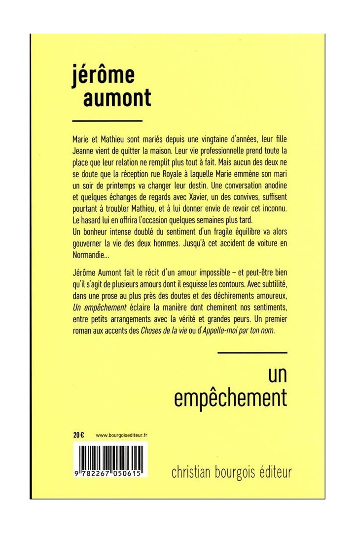 Un empêchement