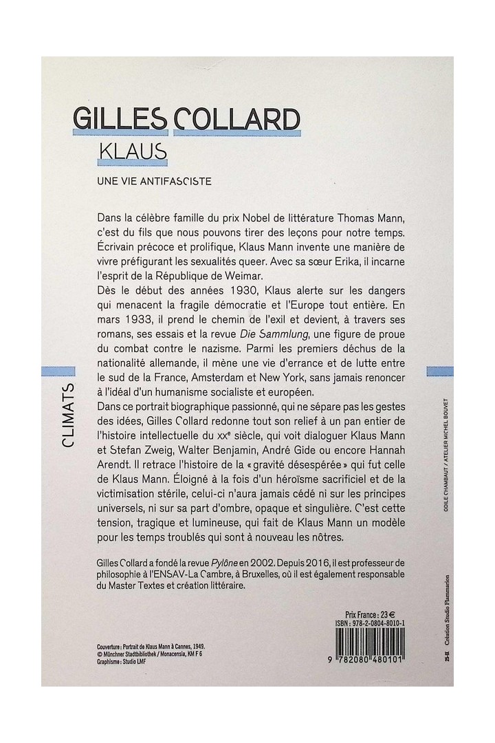 Klaus : Une vie antifasciste