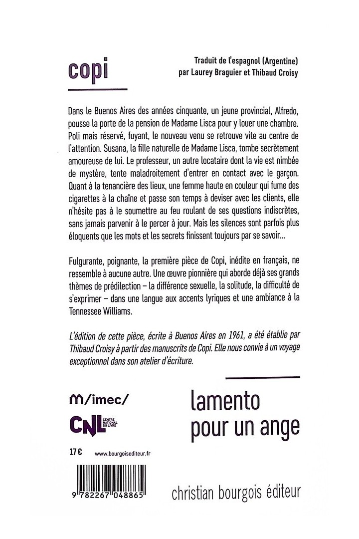 Lamento pour un ange