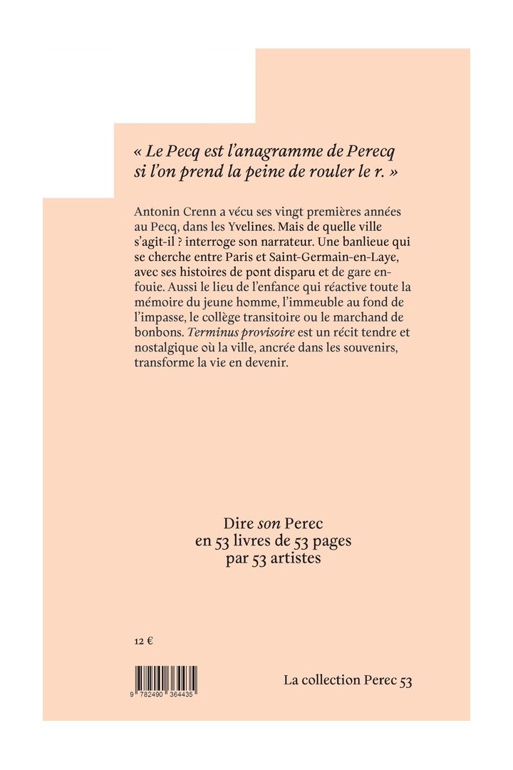 Terminus provisoire