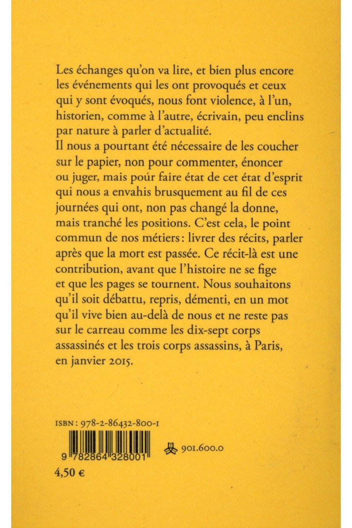 Prendre dates ; Paris, 6 janvier-14 janvier 2015