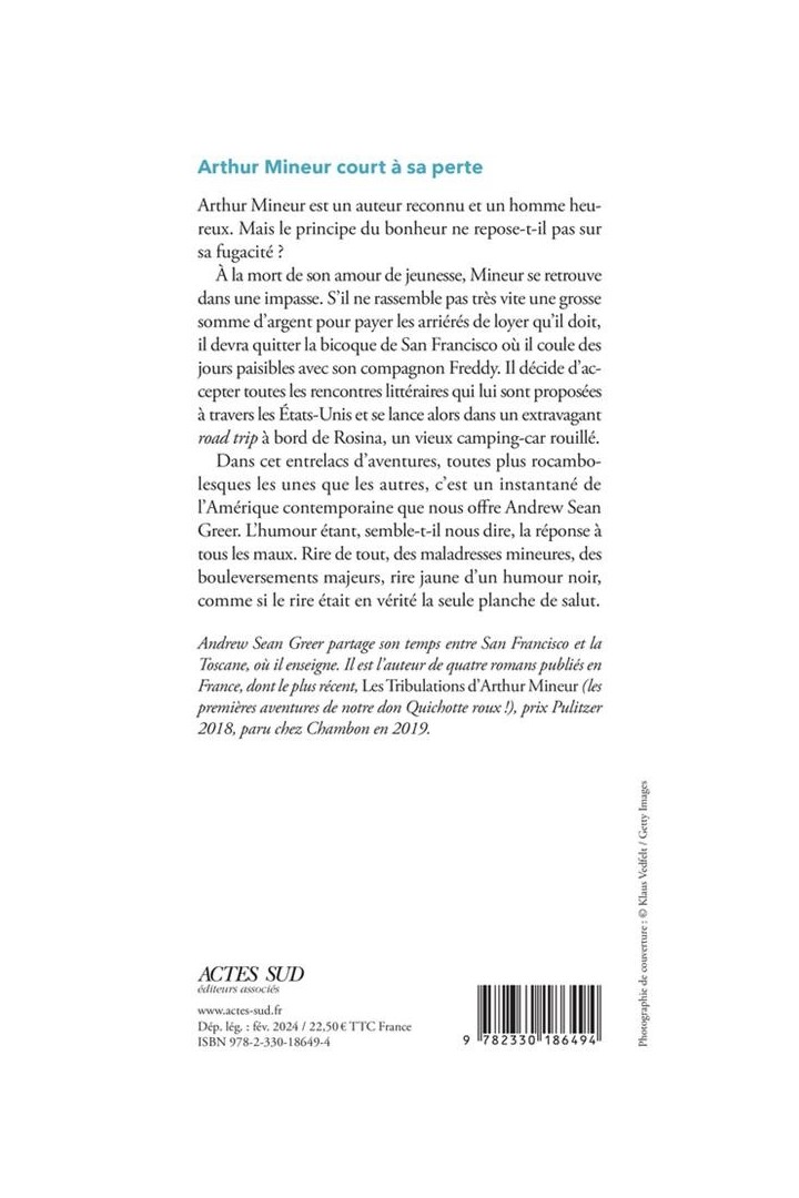 Arthur Mineur court à sa perte