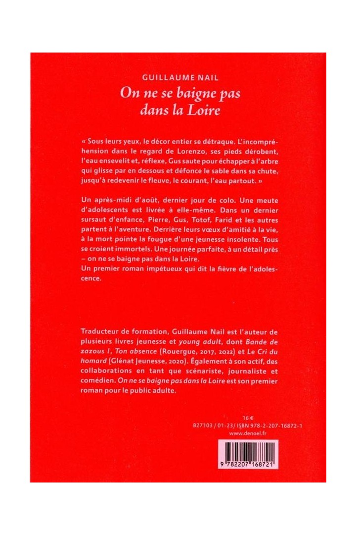 On ne se baigne pas dans la Loire