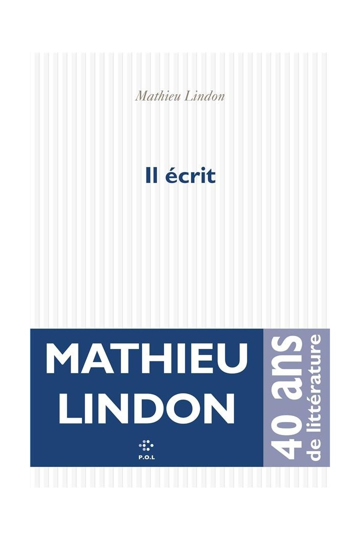 Il écrit