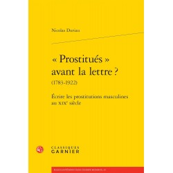 « Prostitués » avant la...