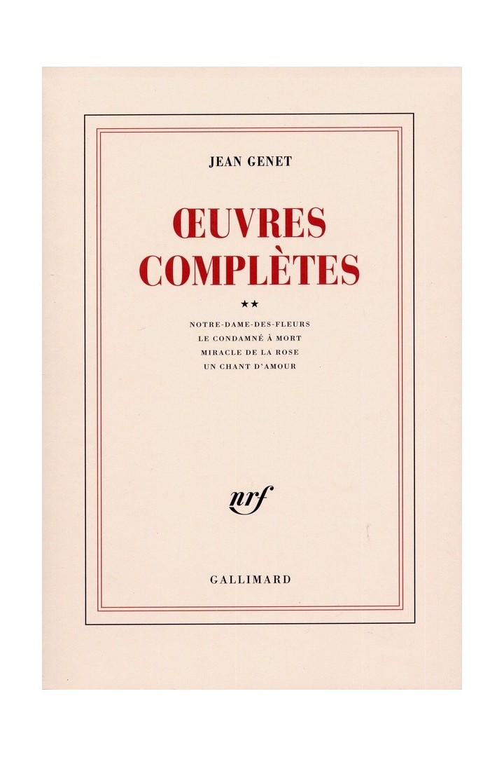 Oeuvres complètes Tome 2