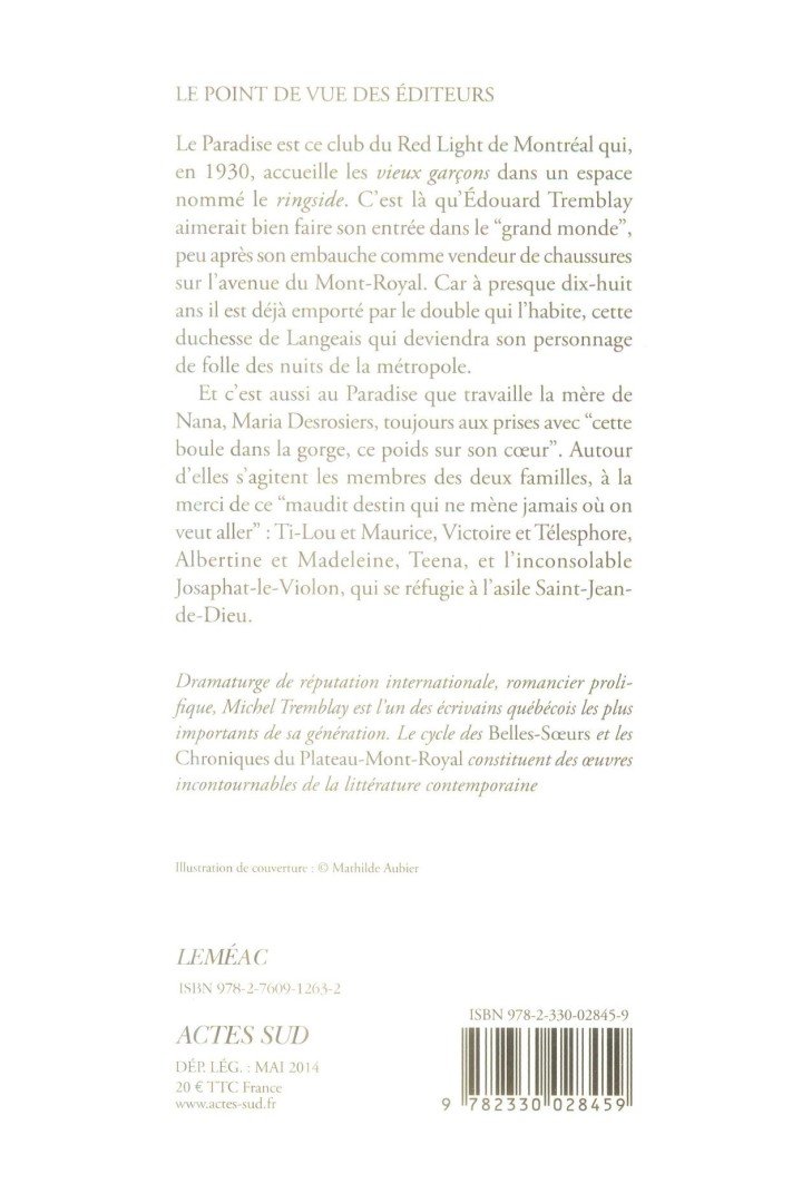 Les clefs du Paradise
