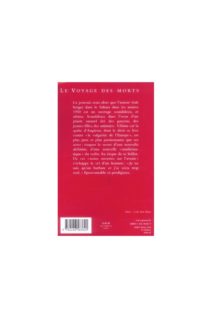 Le voyage des morts