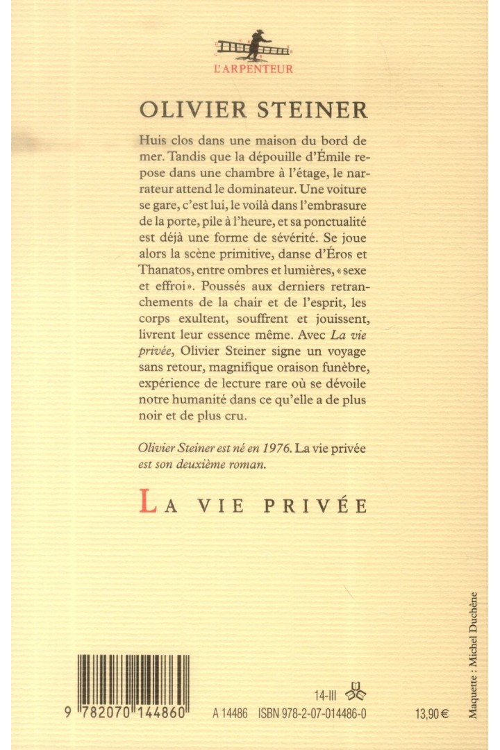 La vie privée