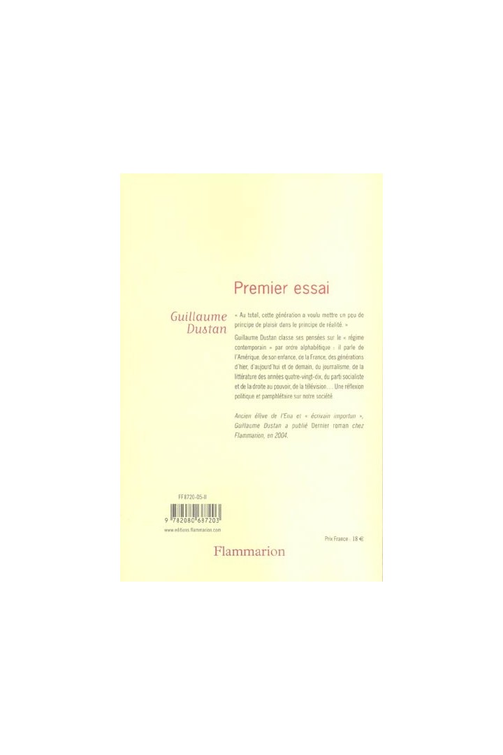 Premier Essai