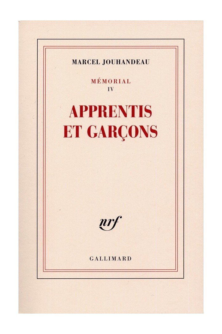 Apprentis et garçons