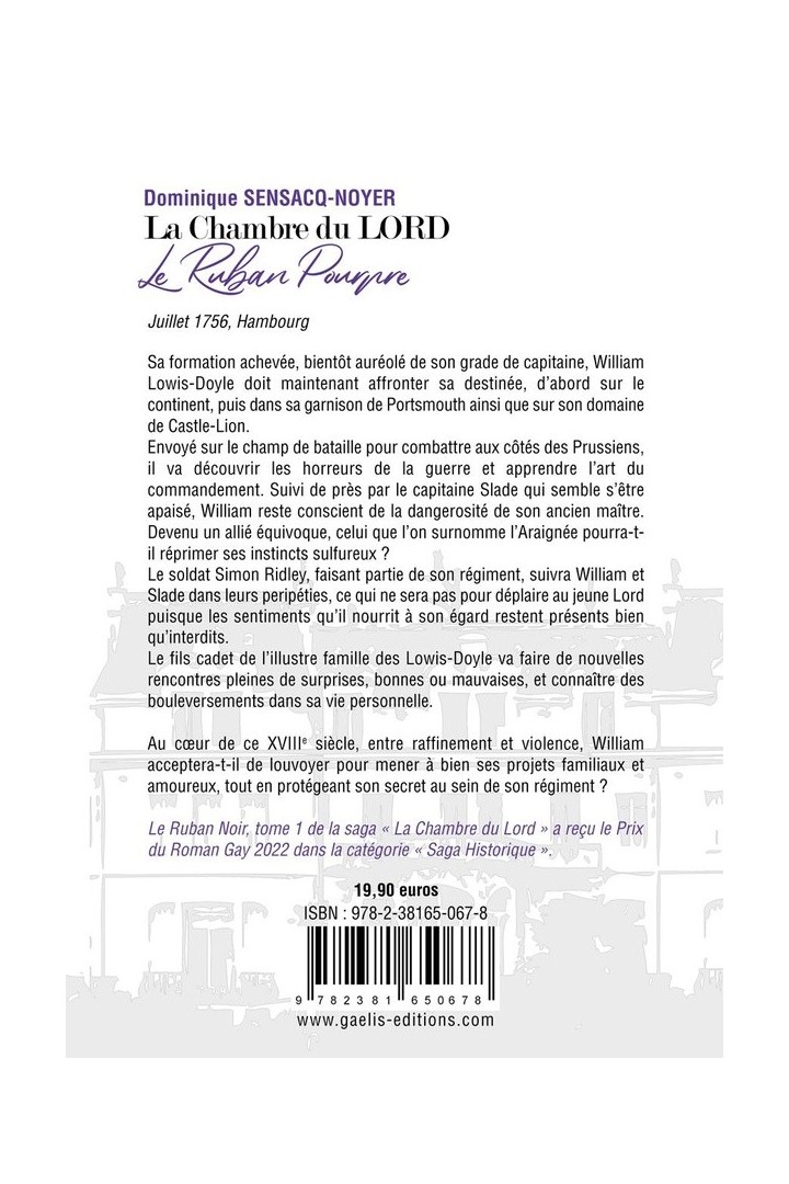 La chambre du lord Tome 3 : Le ruban pourpre
