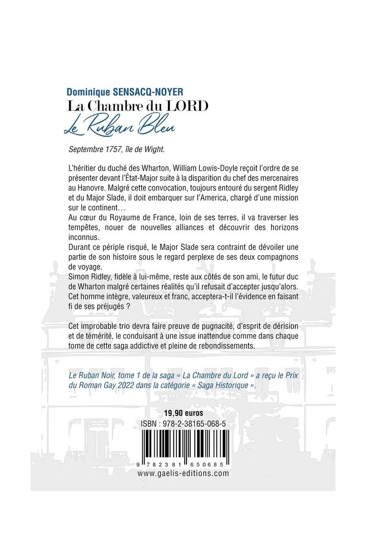 La chambre du lord Tome 4 : Le Ruban Bleu